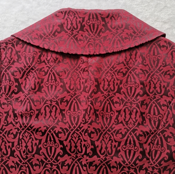 Vintage Axcess Raspberry Velvet Jacket - Picture 3 of 7